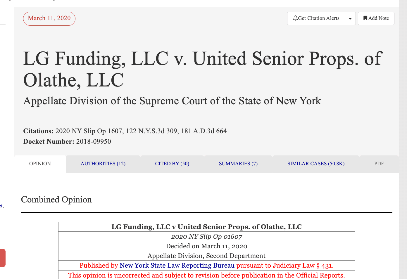 What 7 NY Appellate Decisions Tell Us About MCA Usury Defense in 2024-2025